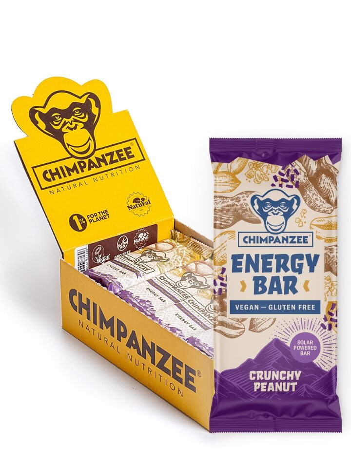 Chimpanzee Energy Bar Crunchy Peanut