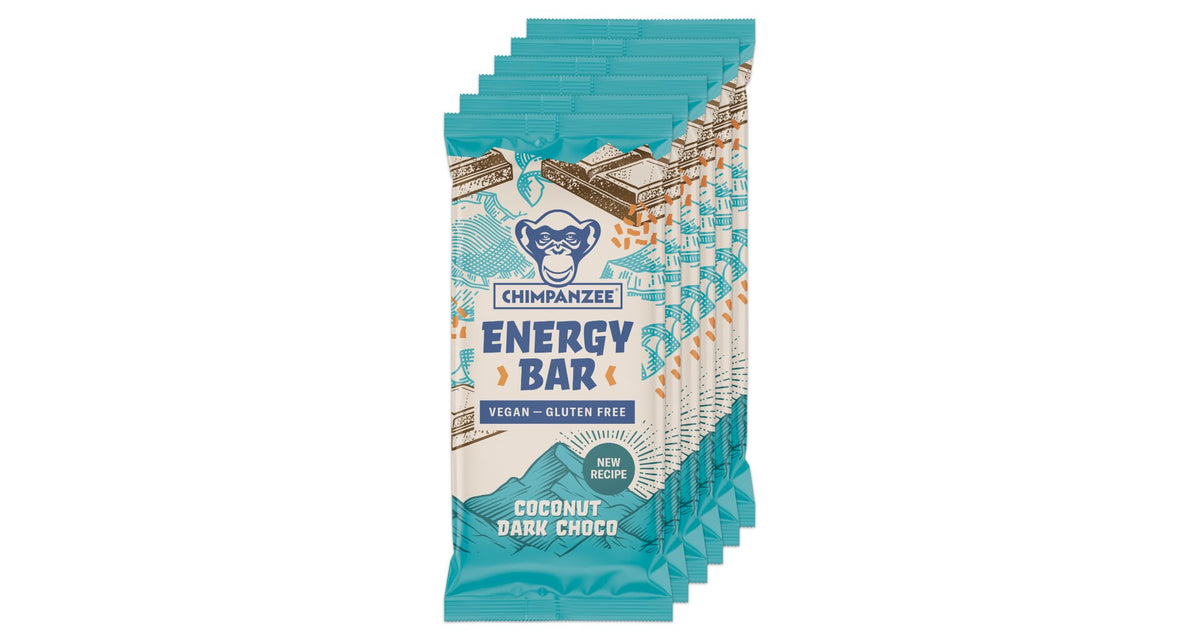Chimpanzee Energy Bar Coconut Dark Choco