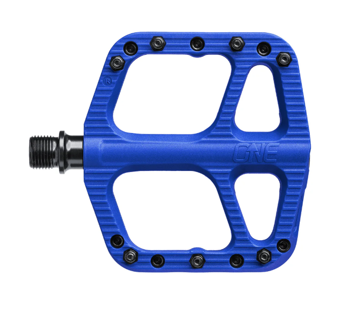 OneUp Composite Small Flat Pedals Blue
