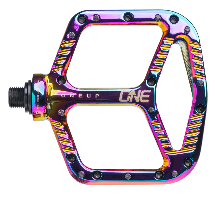 OneUp Aluminium Flat Pedals Oil Slick