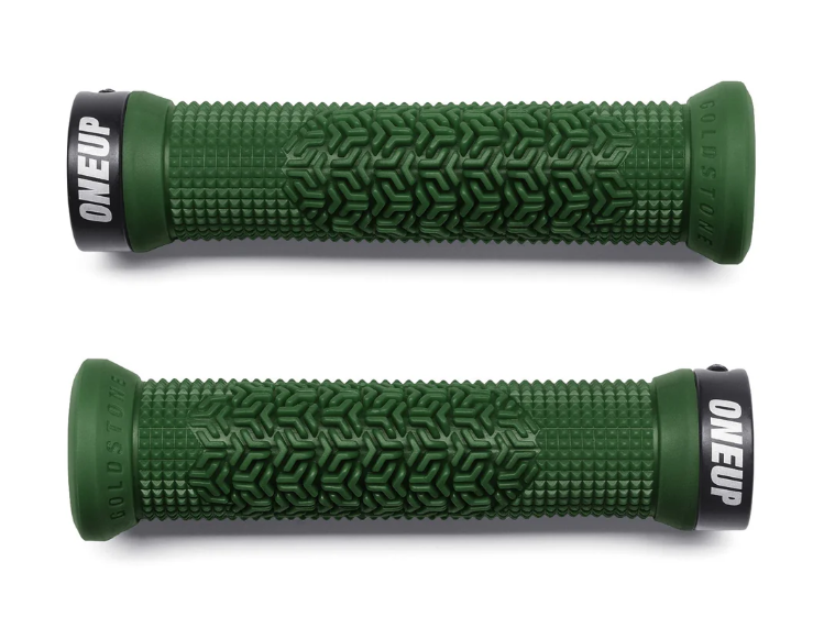 OneUp JG Lock On Grips Dark Green