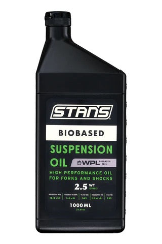 Stan's Biobased Suspension Oil - 1 liter 2,5WT