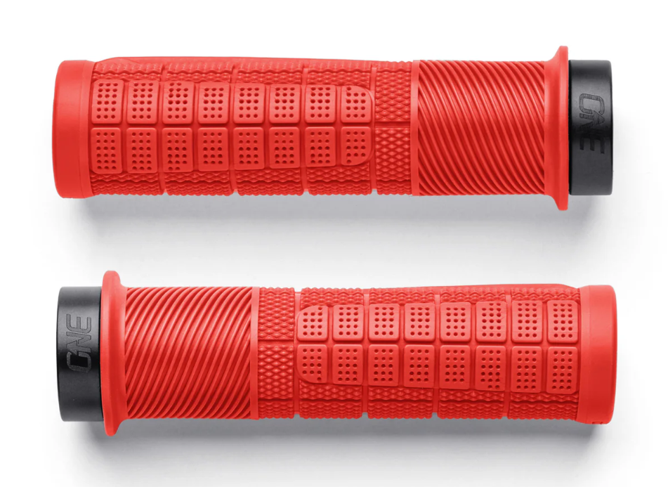 OneUp Thick Lock On Grips Red