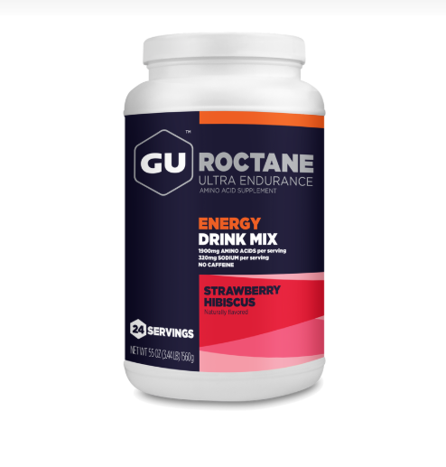 Gu Energy Roctane Energy & Hydration Drink Mix Strawberry Hibiscus 1560g