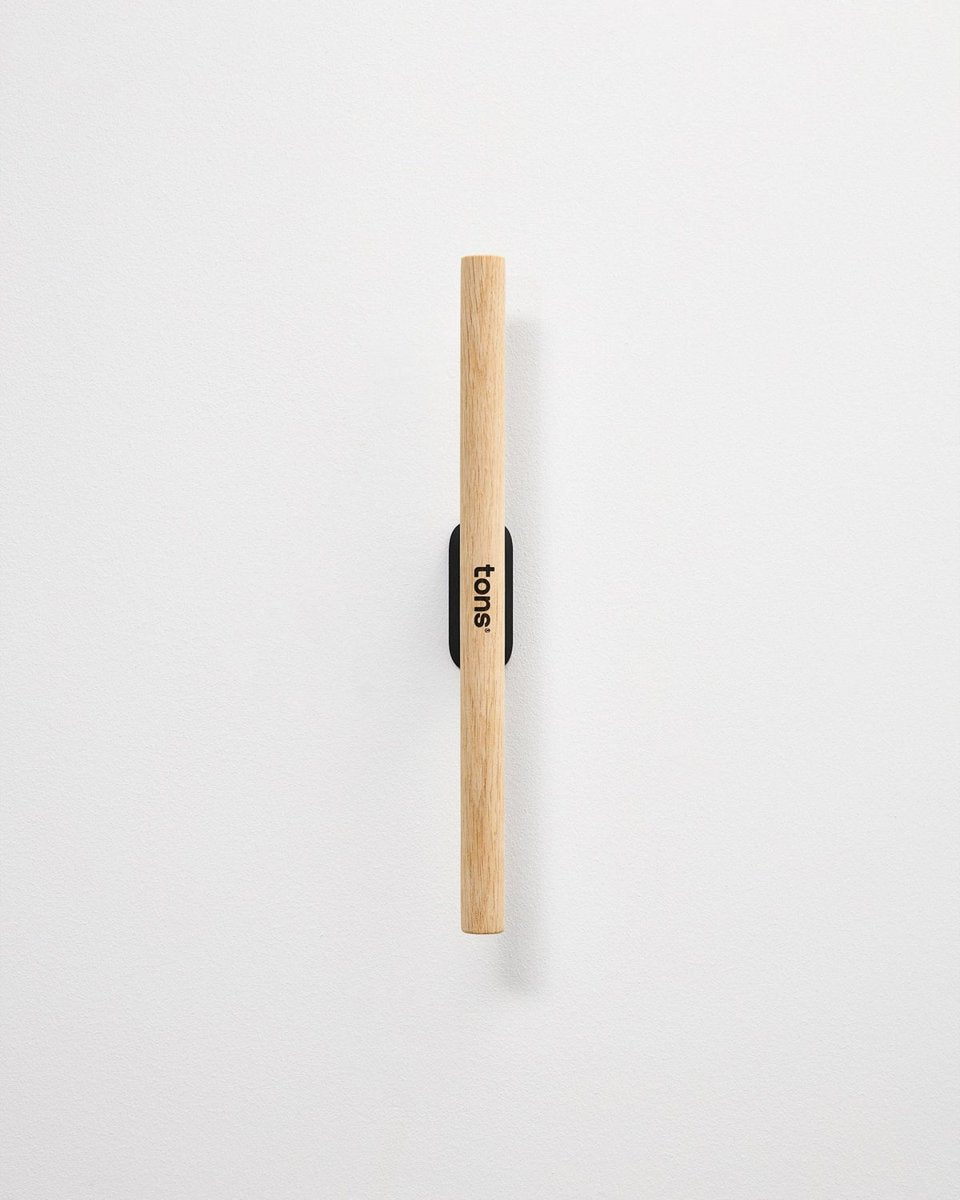 Tons Short Rack C . 4x Glasses Natural Oak