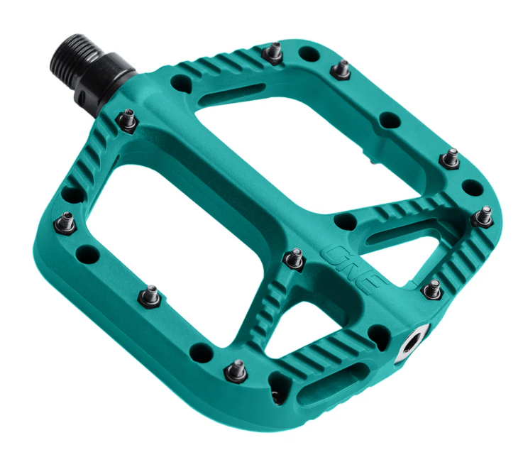 OneUp Composite Flat Pedals Turquise