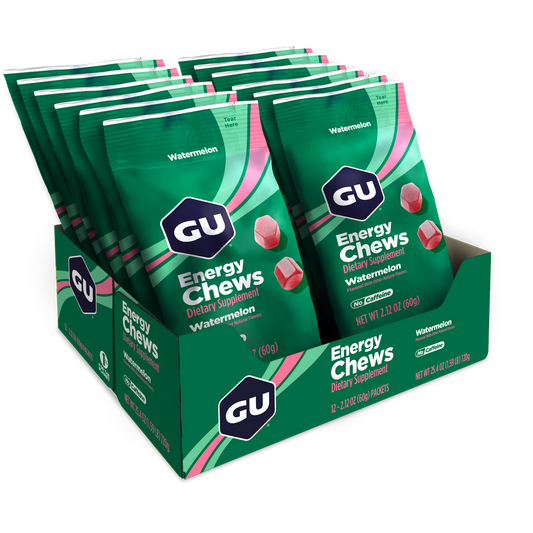 GU Energy Chews Watermelon 60g (12pack)