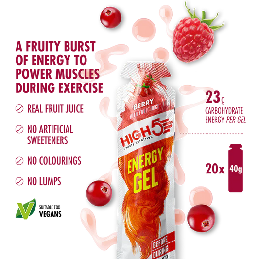 High5 Energigel Berry 20x40g
