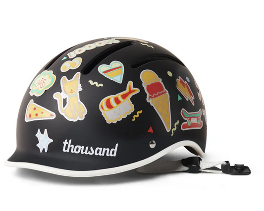 Thousand JR Helmet Carbon Black OS 49-53cm
