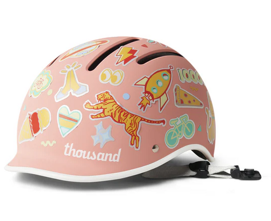 Thousand JR Helmet Power Pink OS 49-53cm