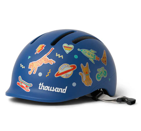 Thousand JR Helmet Toddler Bravo Blue OS 45-49cm