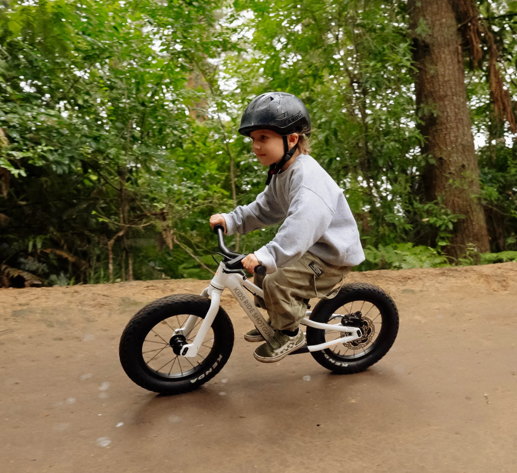 Kids Ride Shotgun Dirt Hero Balance Bike 12"
