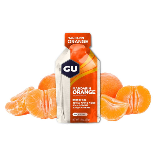 GU Energy Energigel Mandarin Orange med koffein 32g 24pack
