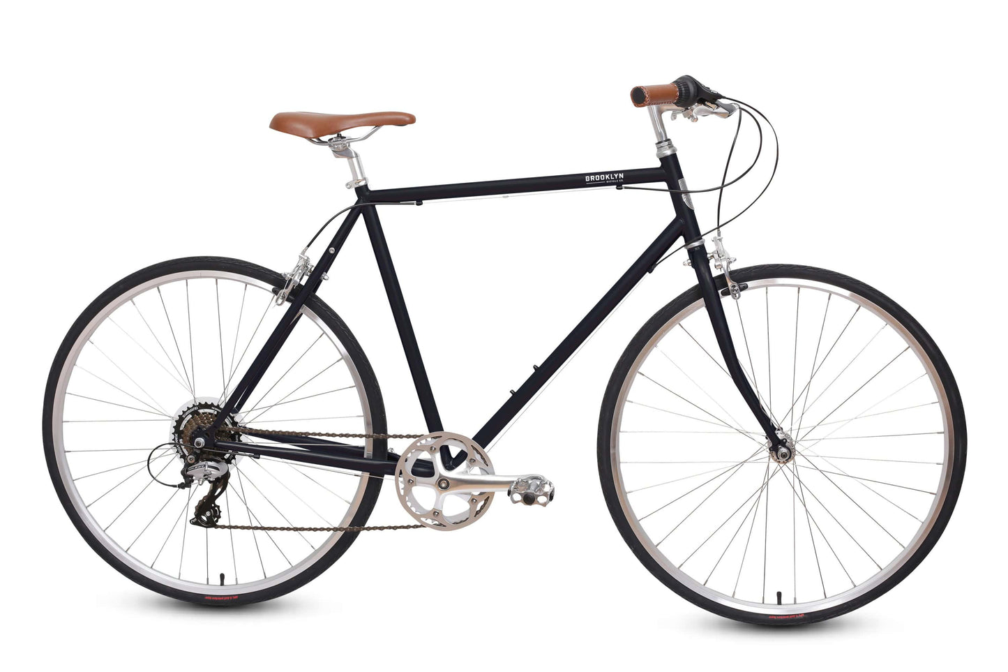 Bedford 8 Speed 8 Speed Bicycle | Bedford Eight Commuter Bike Matte Black / Small 8D-BED-MB-S