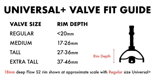 Stan's Tubeless Universal+ Valves Tall