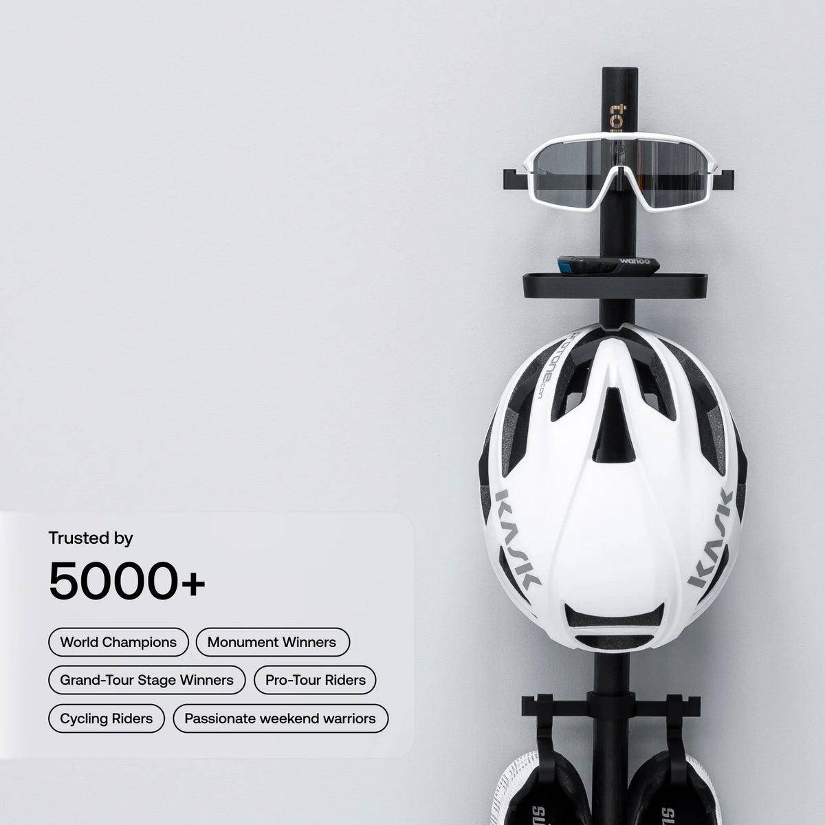 Tons Studio Rack B - Shoes + Glasses + Helmet + Tray Matt Black