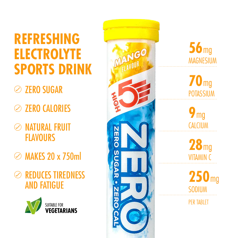 High5 ZERO Tabs Mango (8x20 tabs)