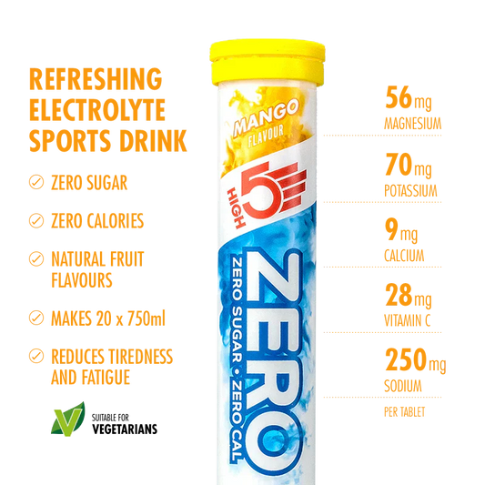 High5 Elektrolyttabs ZERO Mango (8x20 tabs)