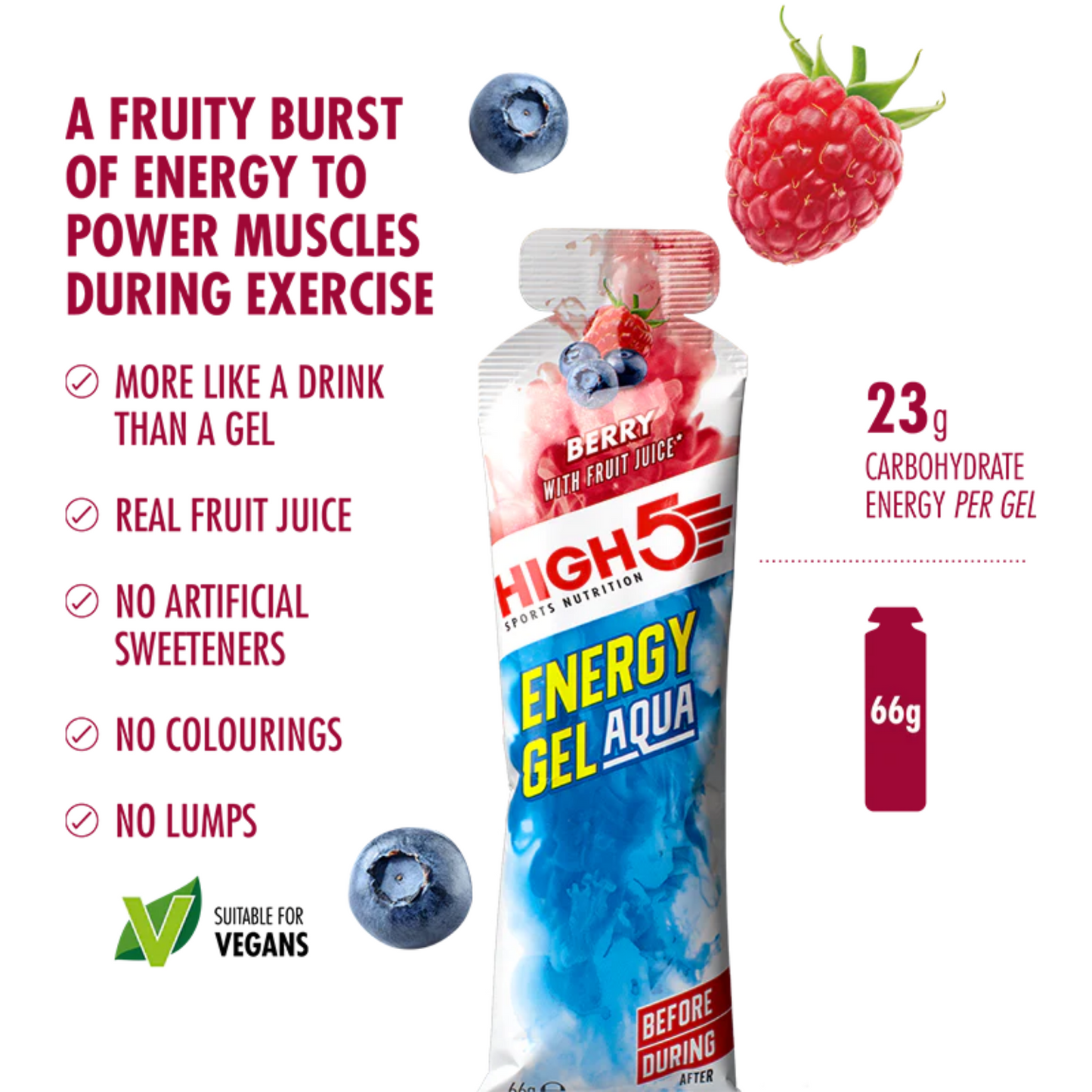 High5 Energy Gel Aqua Berry