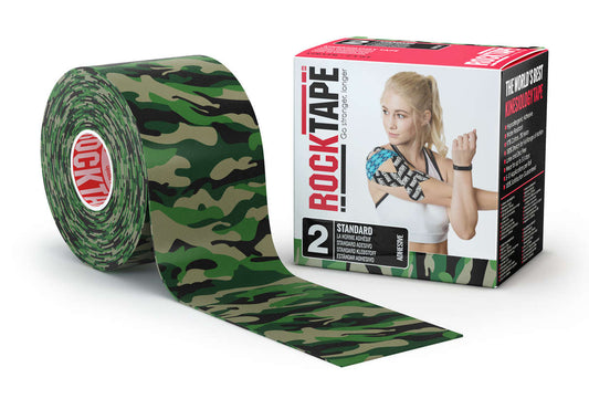 RockTape Kinesiologi tape 5cm x 5m Rød
