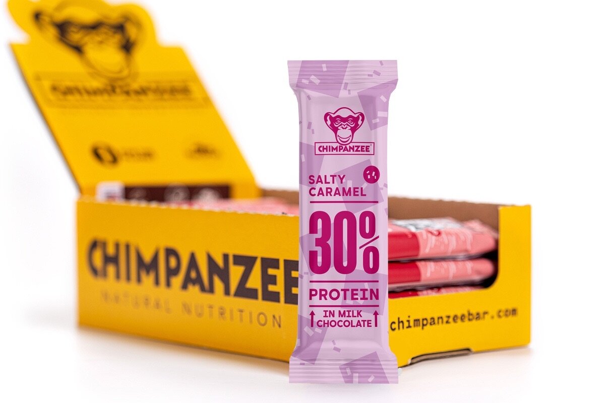 Chimpanzee Protein Bar 30% Salty Caramel