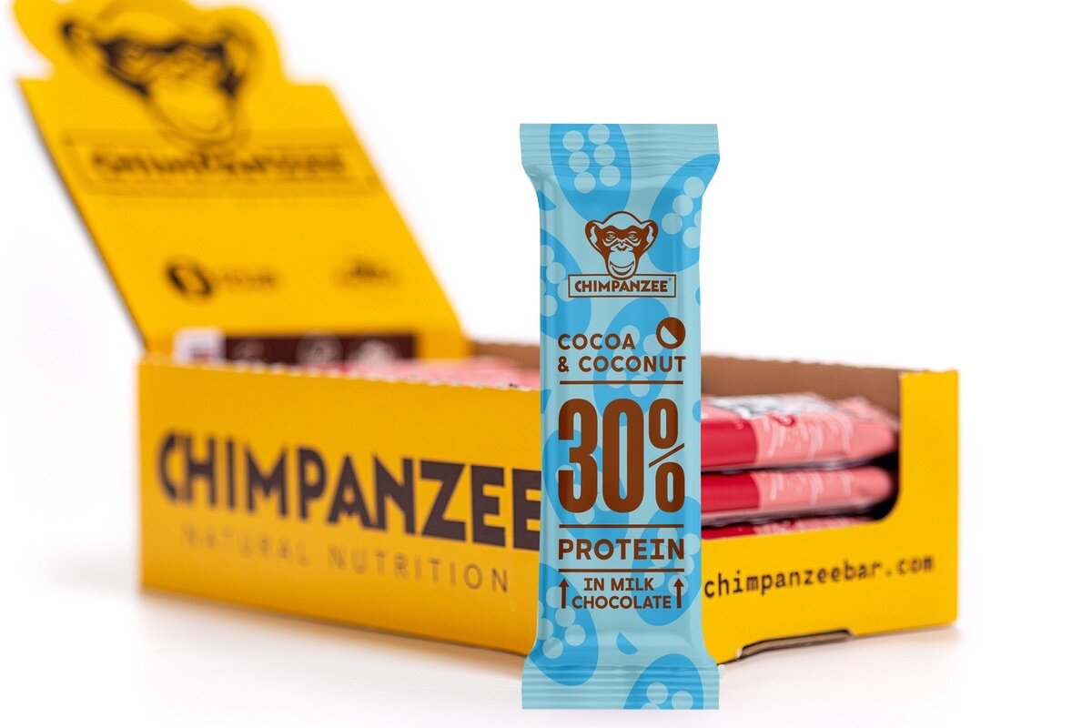 Chimpanzee Protein Bar 30% Cocoa & Coconut