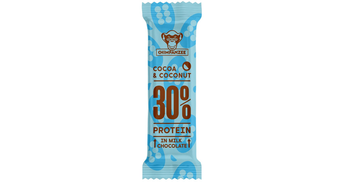Chimpanzee Protein Bar 30% Cocoa & Coconut