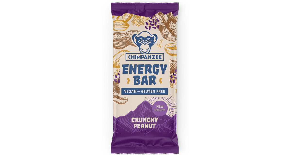 Chimpanzee Energy Bar Crunchy Peanut