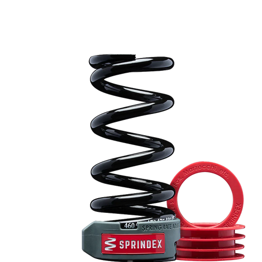 Sprindex fjeder 55mm stroke/124mm 8.4mm(dia)wire/610-690min.rate