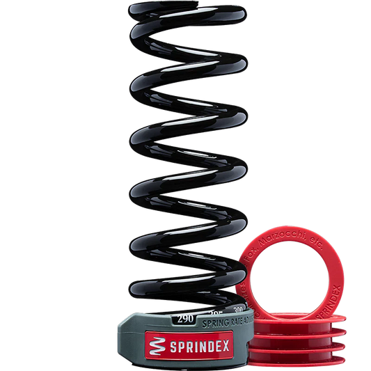 Sprindex fjeder 75mm stroke/160mm 7.4mm(dia)wire/300min.rate