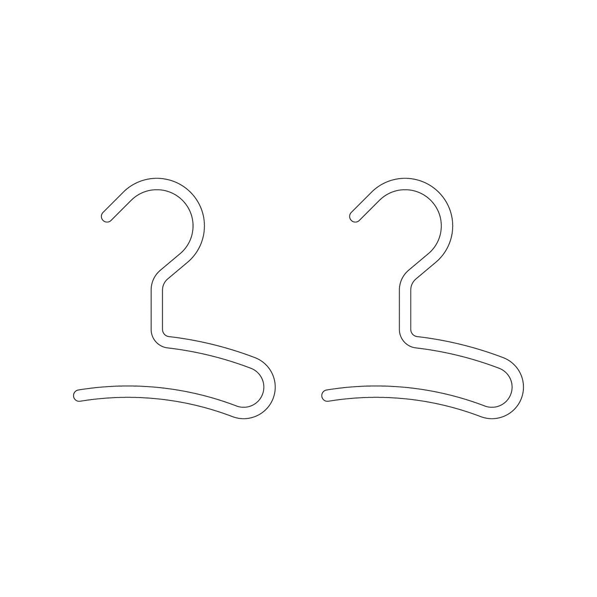 Tons Shoe Hanger Set Bar & Short Bar
