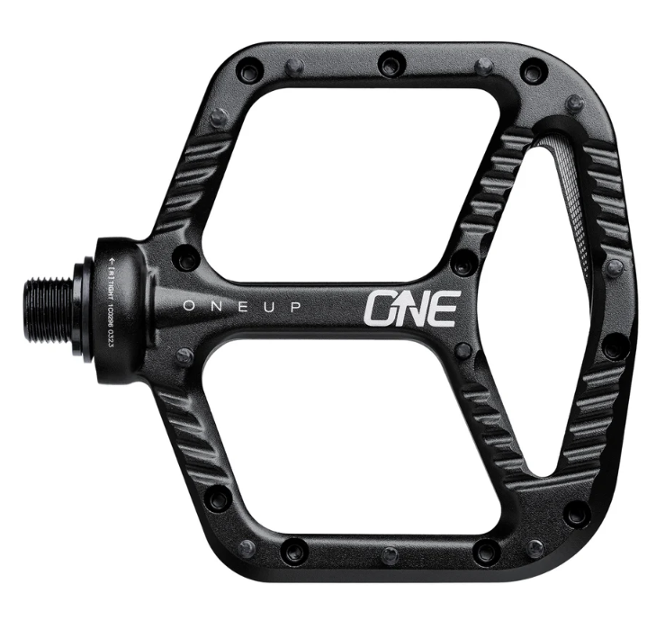 OneUp Aluminium Flat Pedals Black