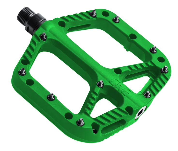 OneUp Composite Flat Pedals Green
