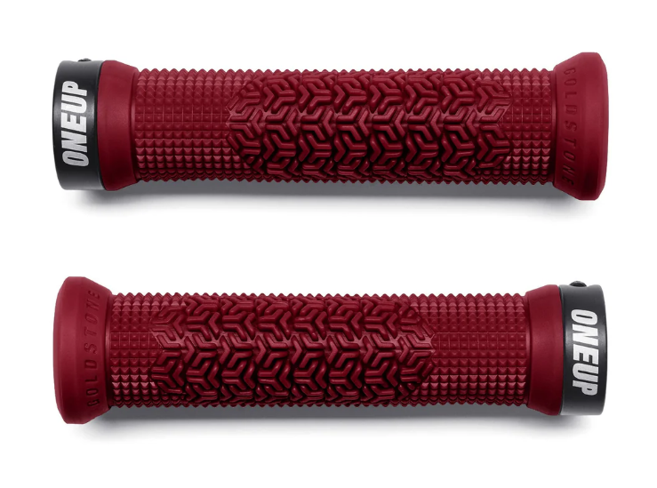 OneUp JG Lock On Grips Maroon