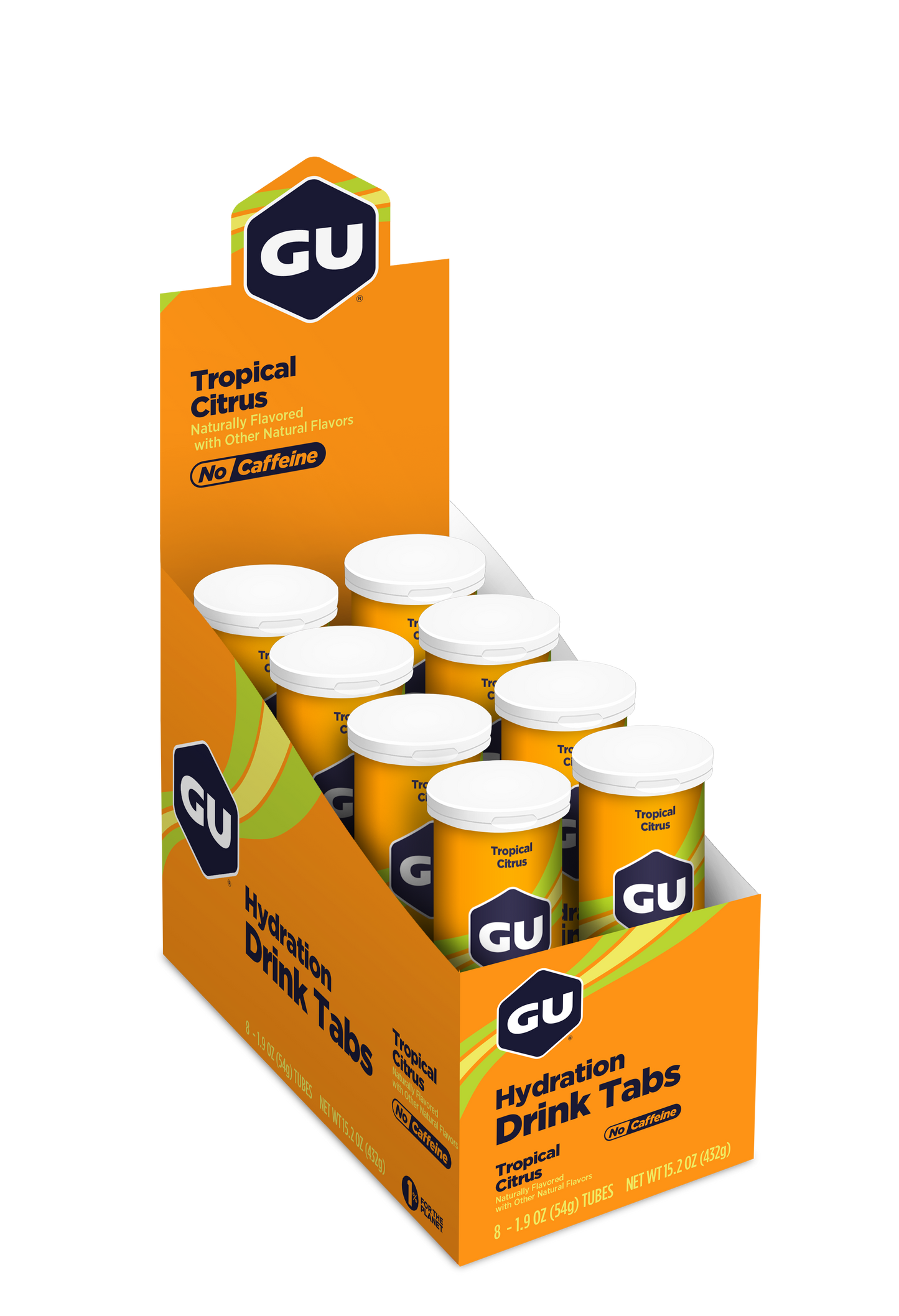 Gu Energy Elektrolyt Tabs 12 Tropical Citrus 8pack