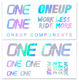 OneUp HB Decal Kit Oil Slick