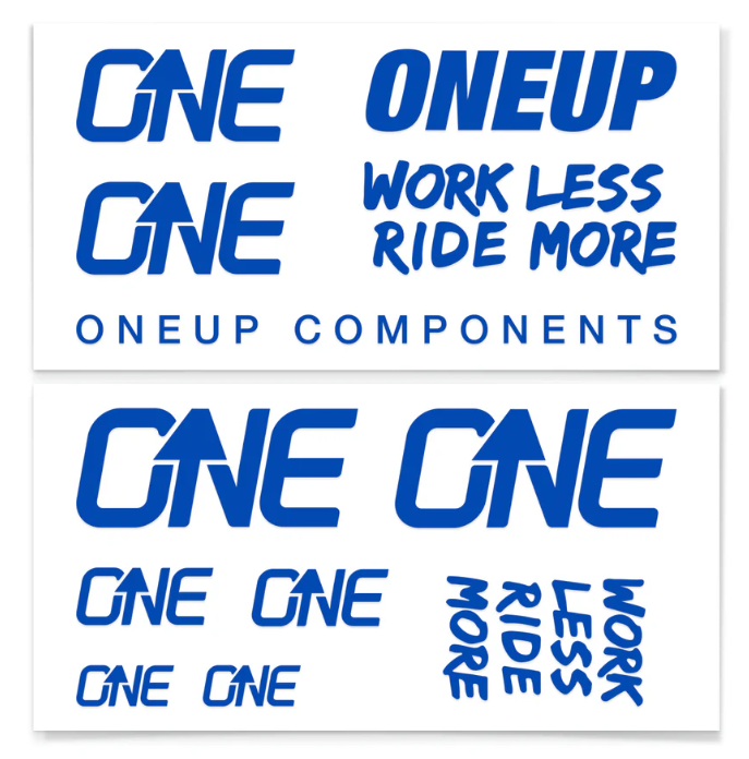 OneUp HB Decal Kit Blue
