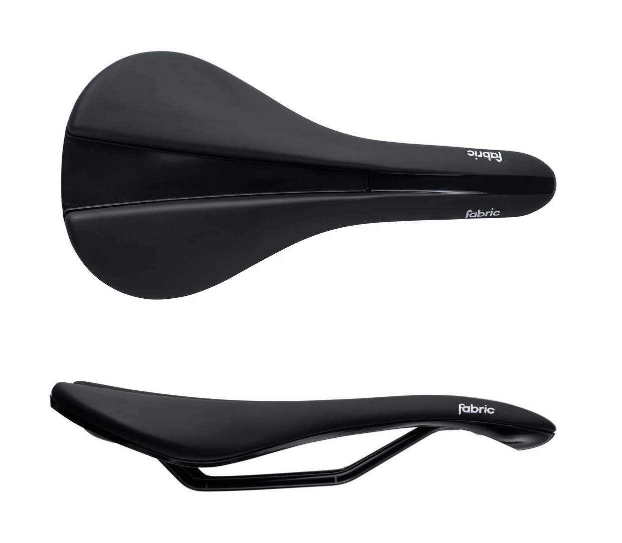 Fabric Saddle Line Sport Shallow Steel Black