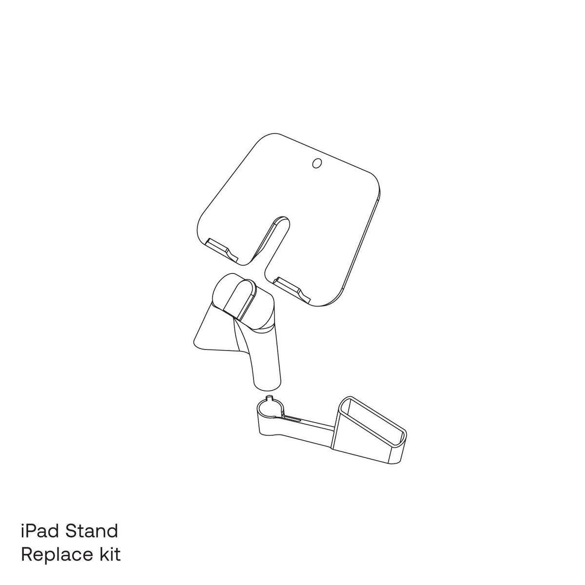 Tons Replace Kit iPad Stand