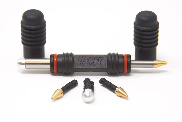 Dynaplug Racer Ultralite tubeless bicycle tyre repair kit and holder (DPCR-4150)