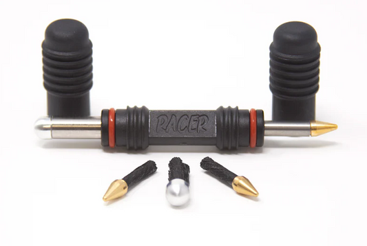 Dynaplug Racer Ultralite tubeless bicycle tyre repair kit and holder (DPCR-4150)