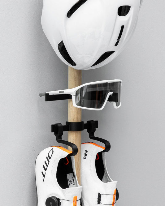 Tons Studio Rack A . Shoes + Glasses + Helmet Matt Black