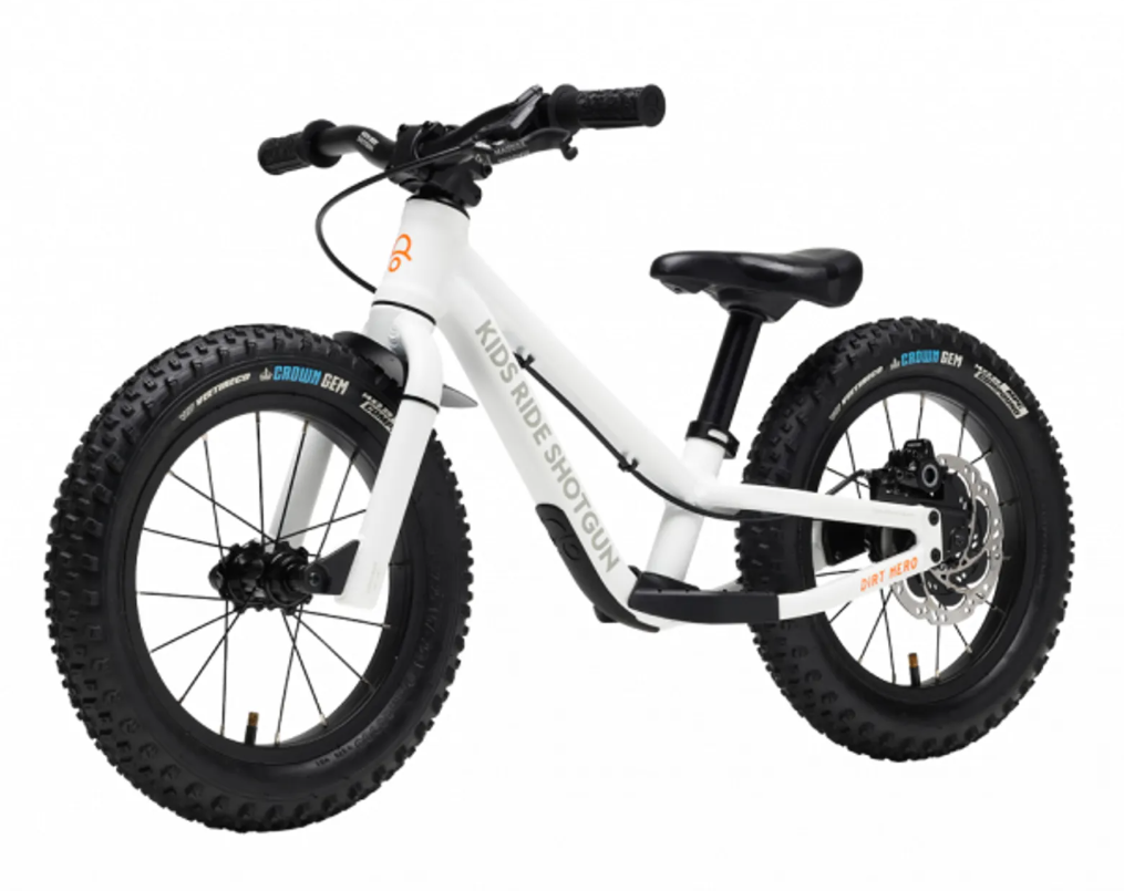 Kids Ride Shotgun Dirt Hero Balance Bike 14"