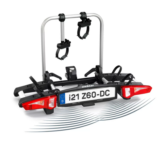 Uebler Bike Rack i21 Z60 with 60° fold-down function  and reverse drivingcontrol