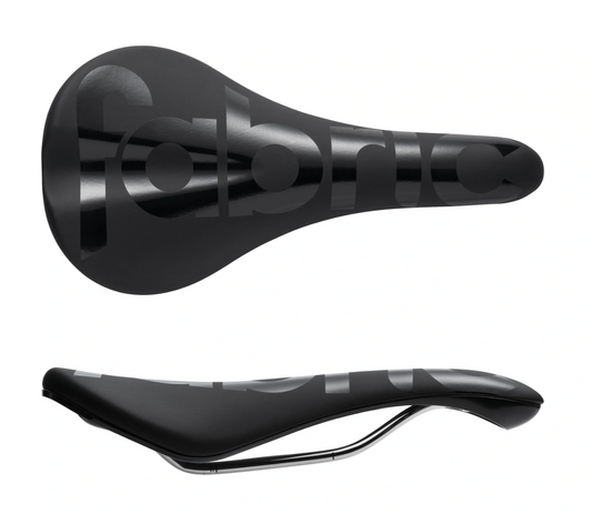 Fabric Saddle Scoop Race Team Radius Titanium Black