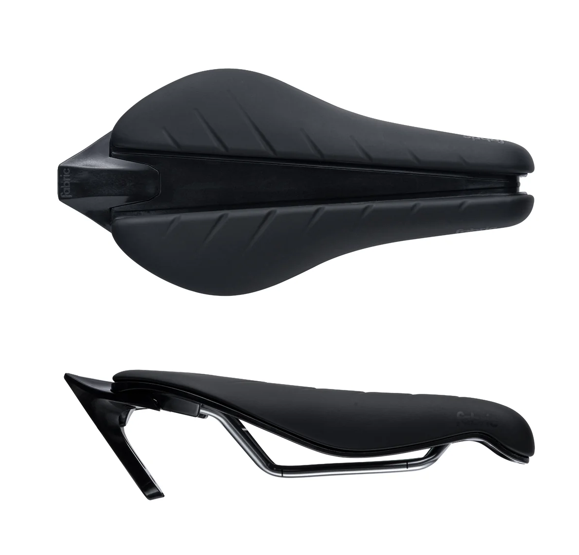 Fabric Saddle Tri Elite Flat CroMo Black