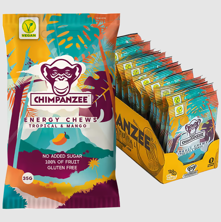 Chimpanzee Chews Mango (100% Fruit/Vegan/Gluten Free) 35g 20pack
