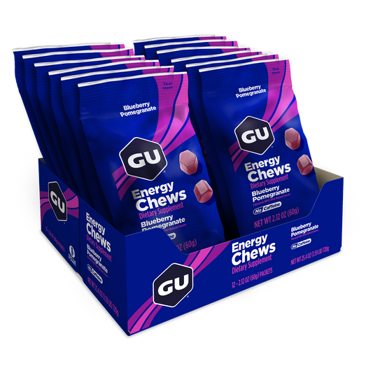 GU Energy Chews Blue Pom 60g (12pack)