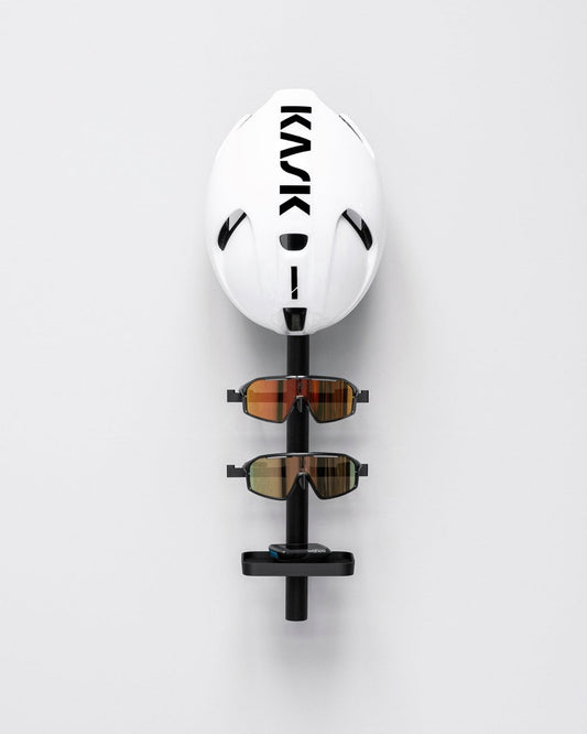 Tons Studio Rack F . Helmet + Tray + 2x Glasses Matt Black