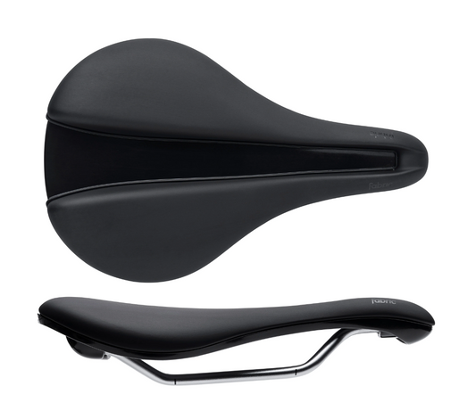 Fabric Saddle Line S Elite Flat CroMo Black